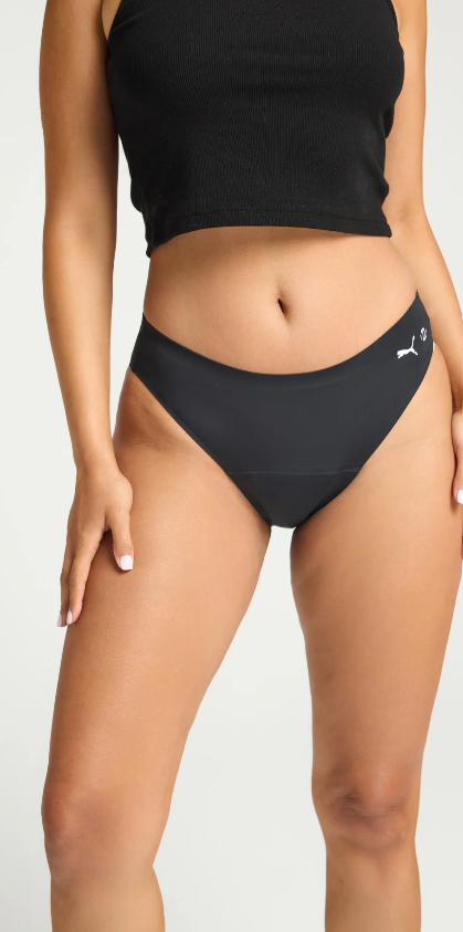 Modibodi x Puma virknibuxur – miðlungs vernd - Onyxgráar