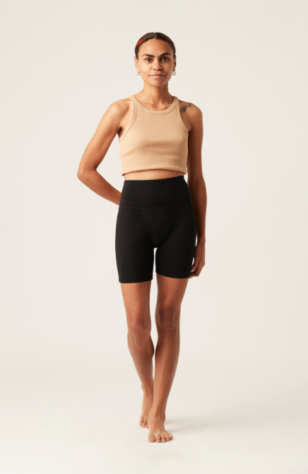 Svartar svefnstuttbuxur