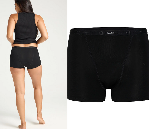 Klassískar Boyshort í Svörtum lit  - Mikil Vörn