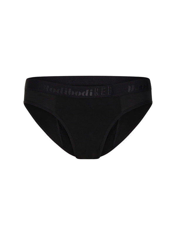 Unglinga hipster nærbuxur – miðlungs vernd, svartar