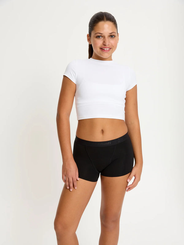 Unglinga Hipster Stuttbuxnanærbuxur - Mikil vernd